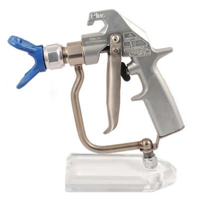 Безвоздушный краскораспылитель без сопла HYVST (серебряный) (07-HDG345-B)