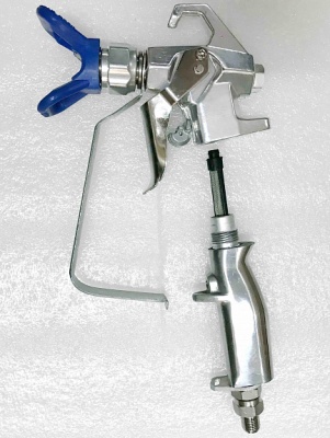 Безвоздушный краскопульт (пистолет) ASPRO (курок на 2 пальца)